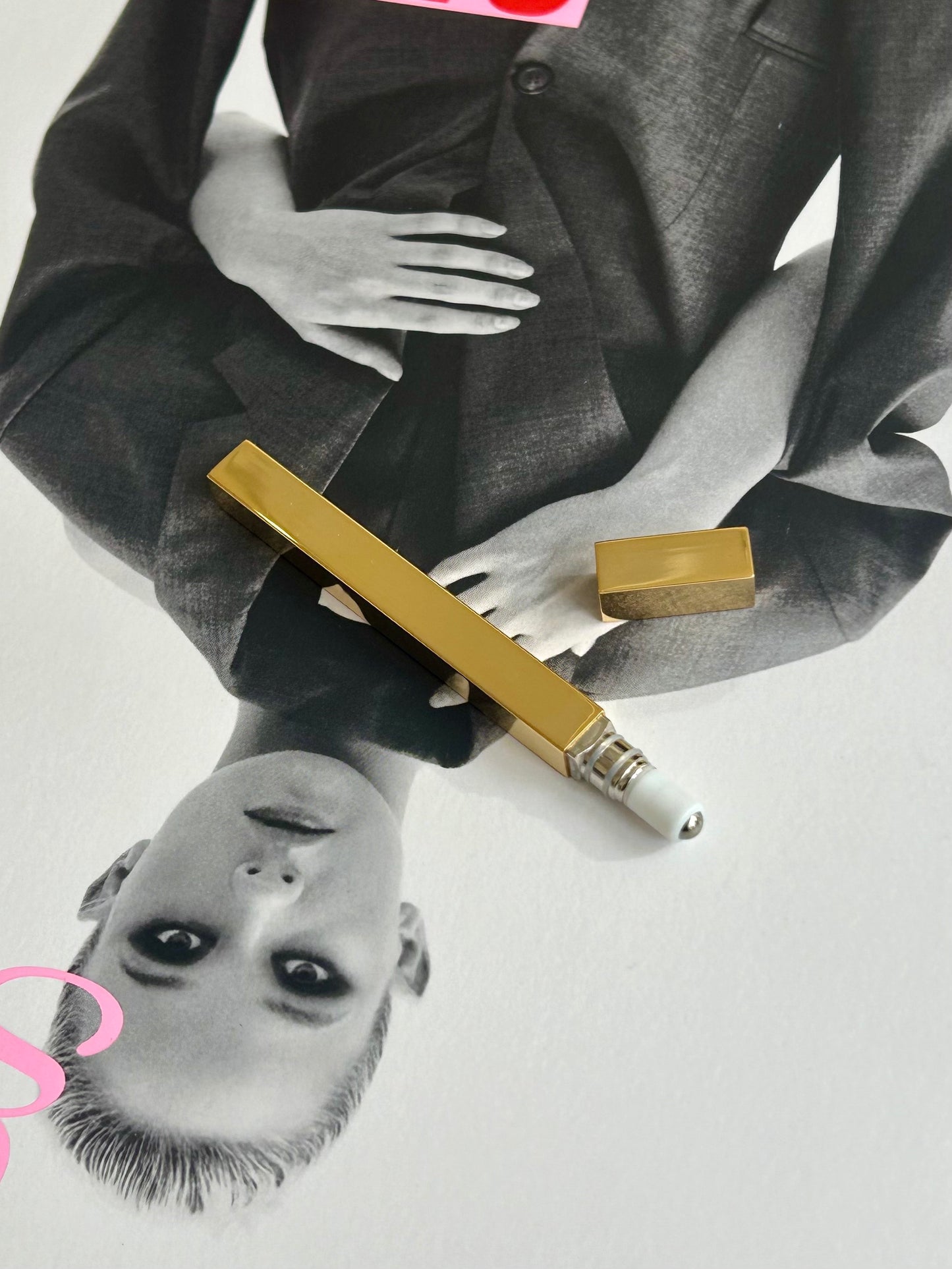 Queue Stick Roller Gold