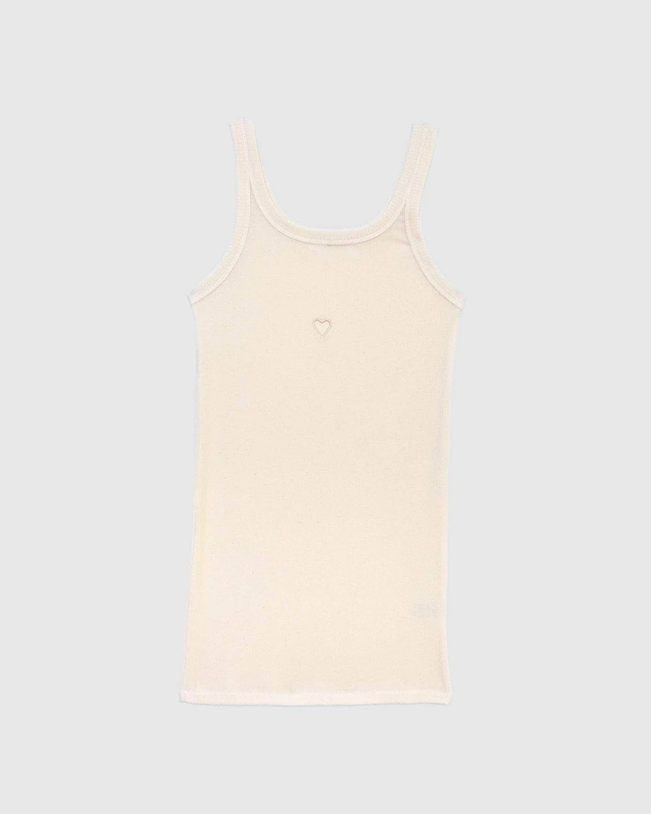 Heart tank in undyed