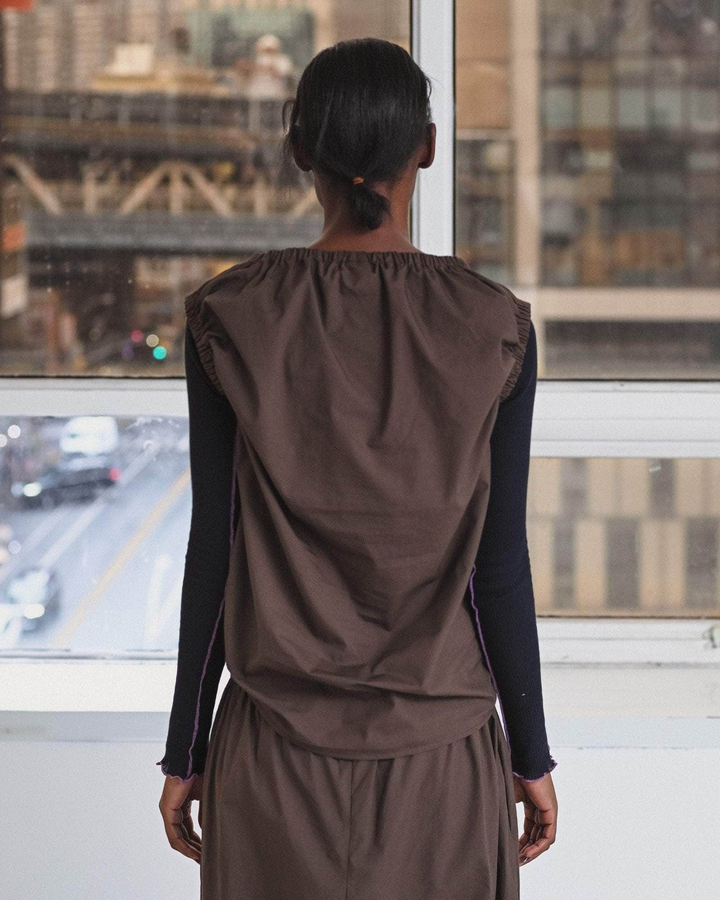 Mia top in mara brown