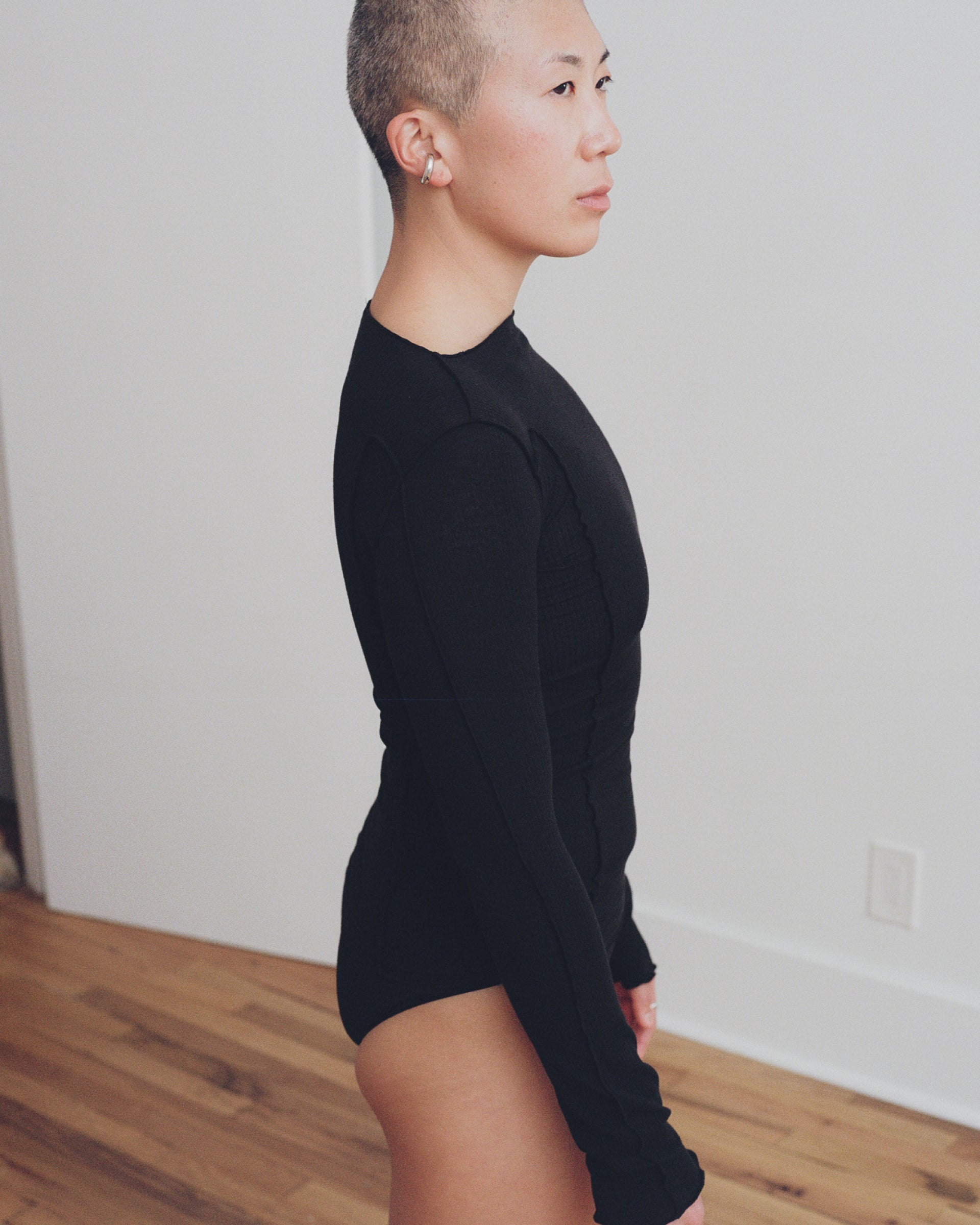 Omato longsleeve in black by Baserange