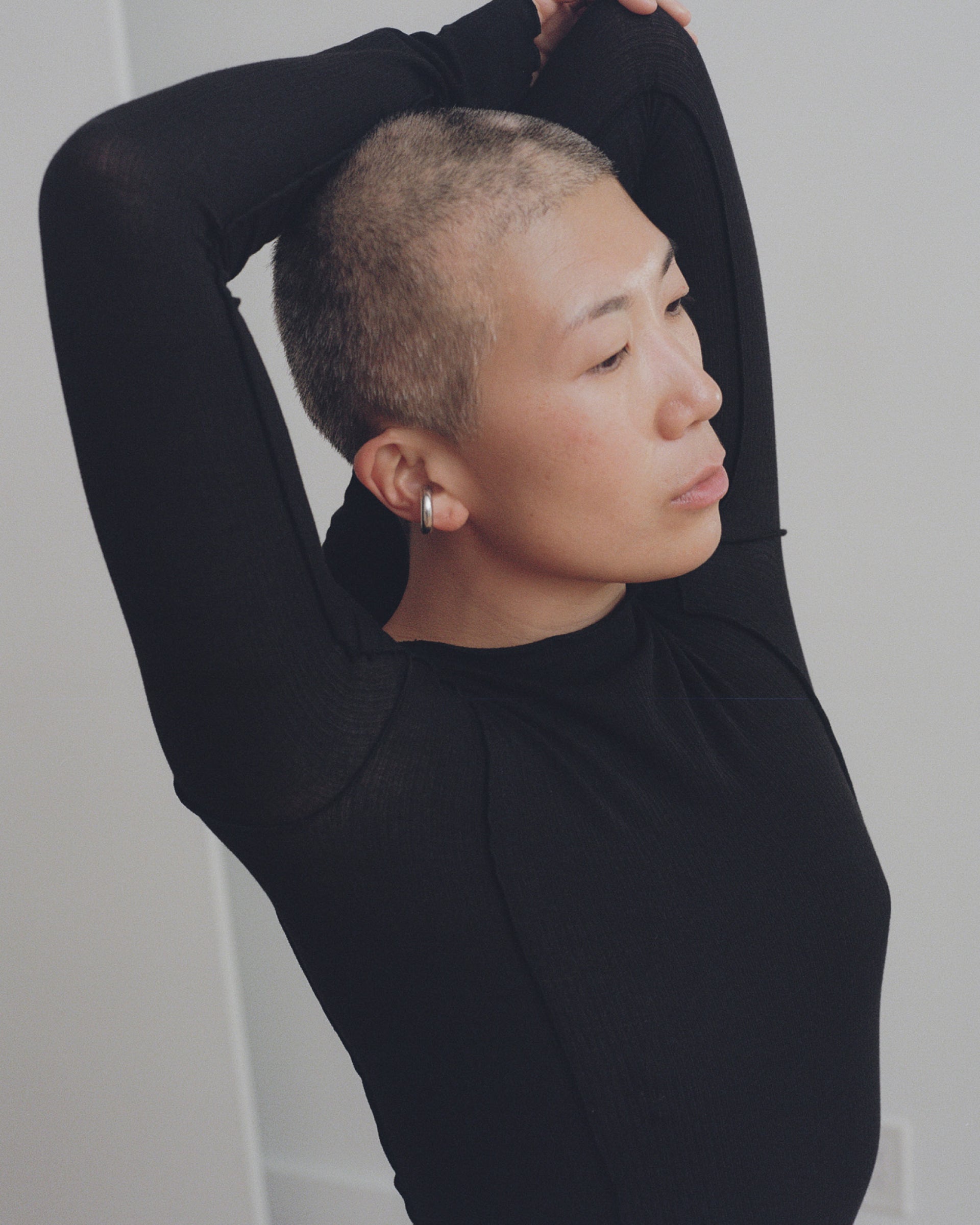 Omato longsleeve in black by Baserange