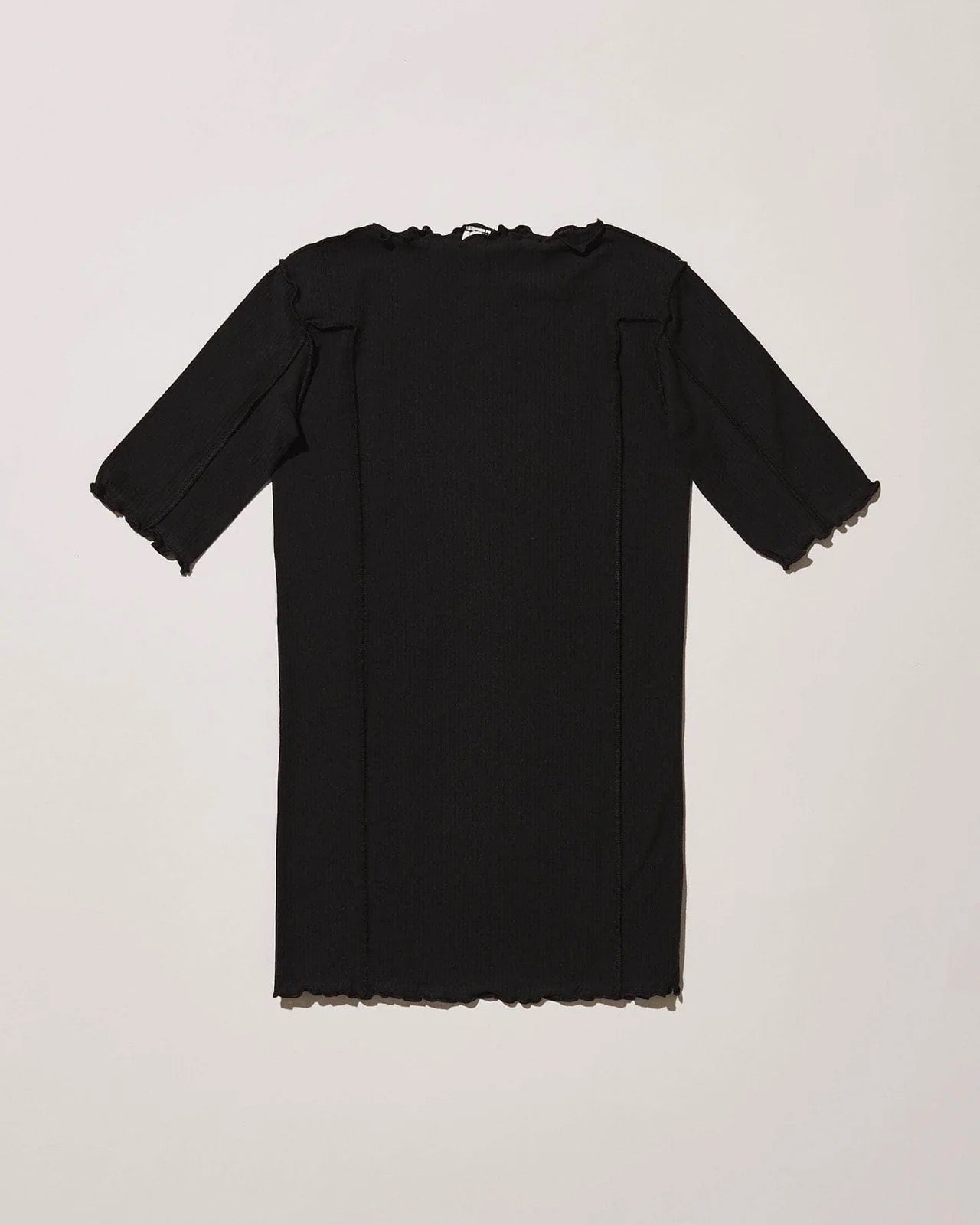 Omato 3/4 top in black