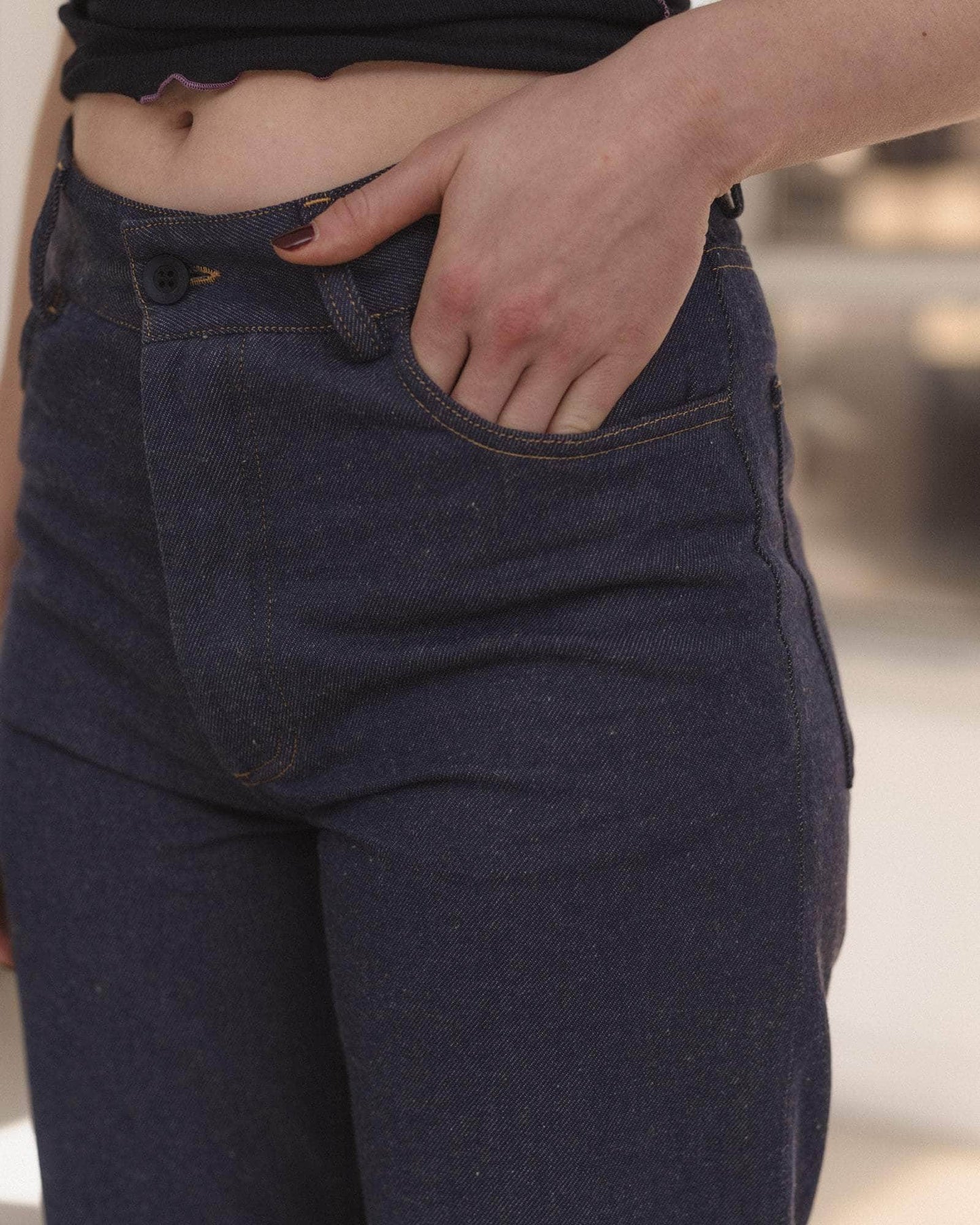 Tajo pants in indigo