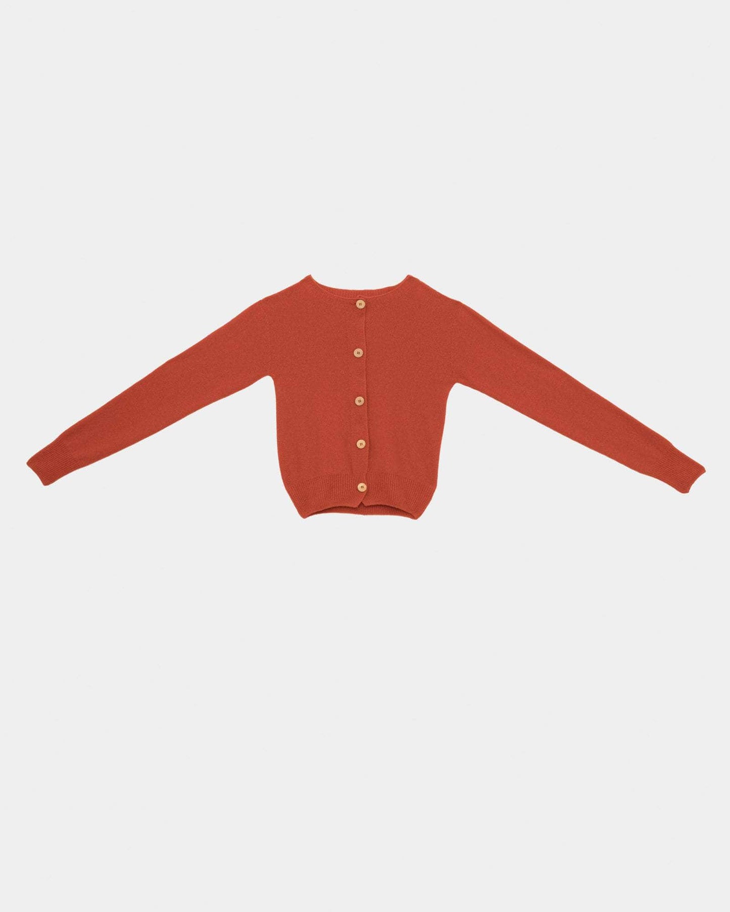 Tier cardigan in melograno red
