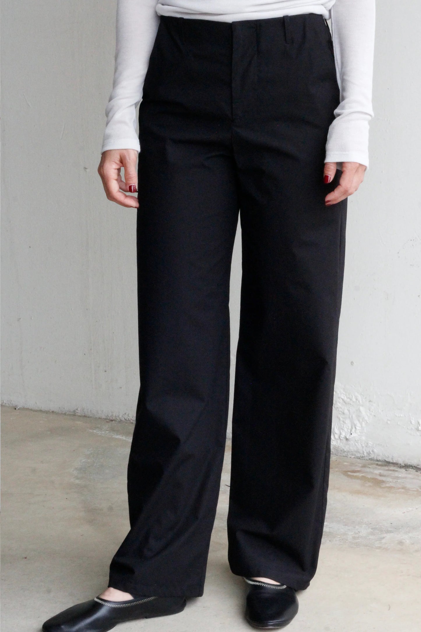 Echo trousers in black
