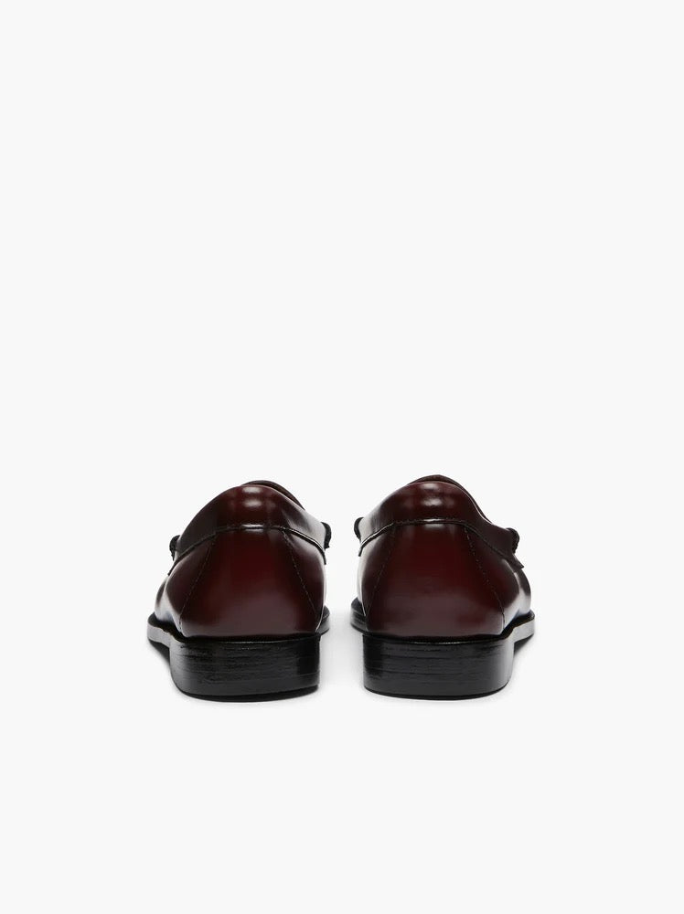 G.H. Bass penny loafers in wine