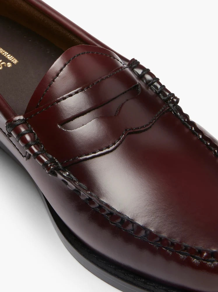 G.H. Bass penny loafers in wine