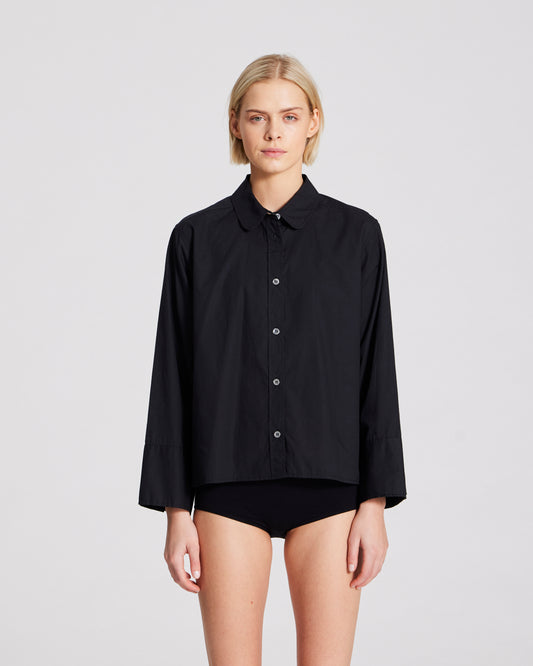 Flora shirt in black