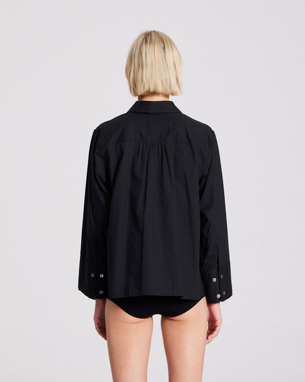 Flora shirt in black