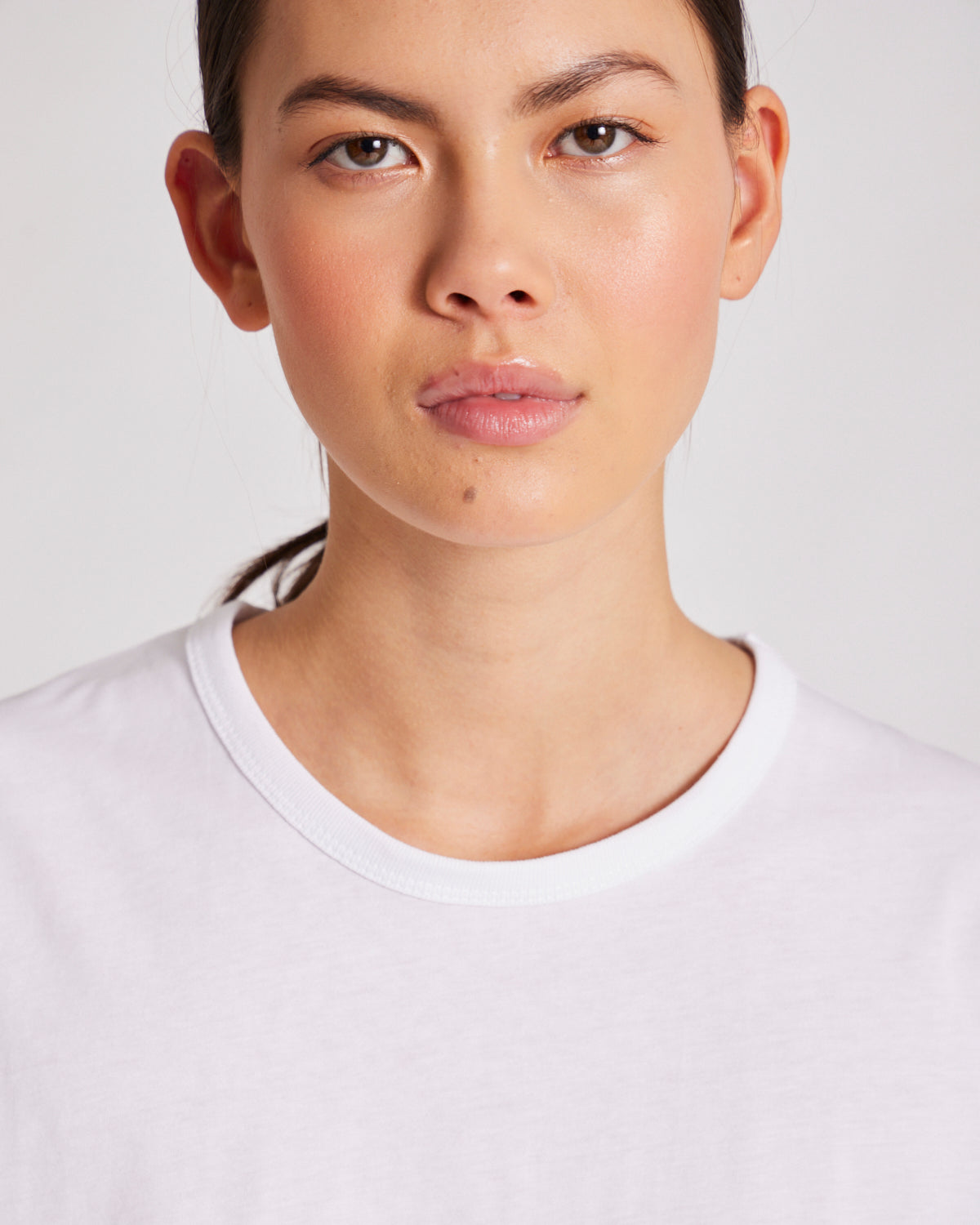 Gai+Lisva white boxy tee