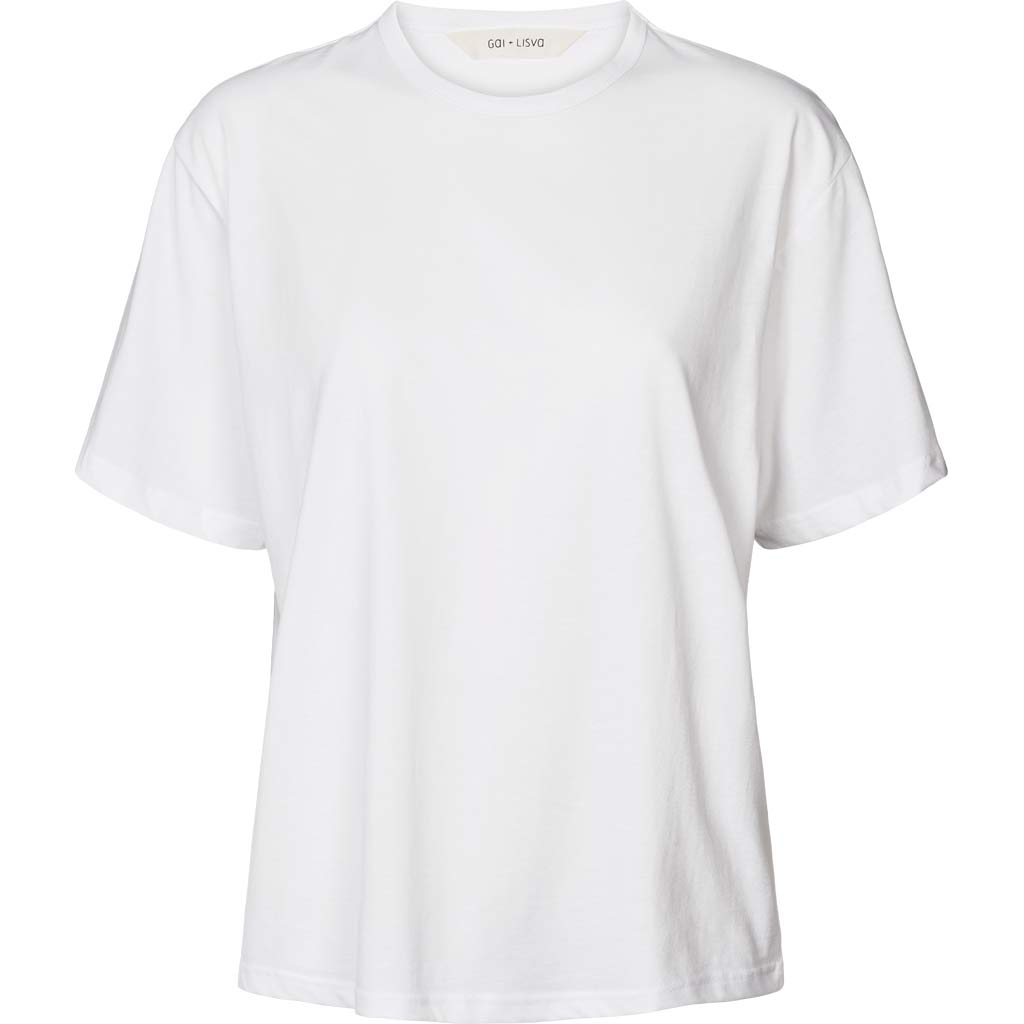Gai+Lisva white boxy tee