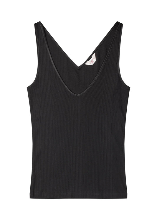 April tanktop in black