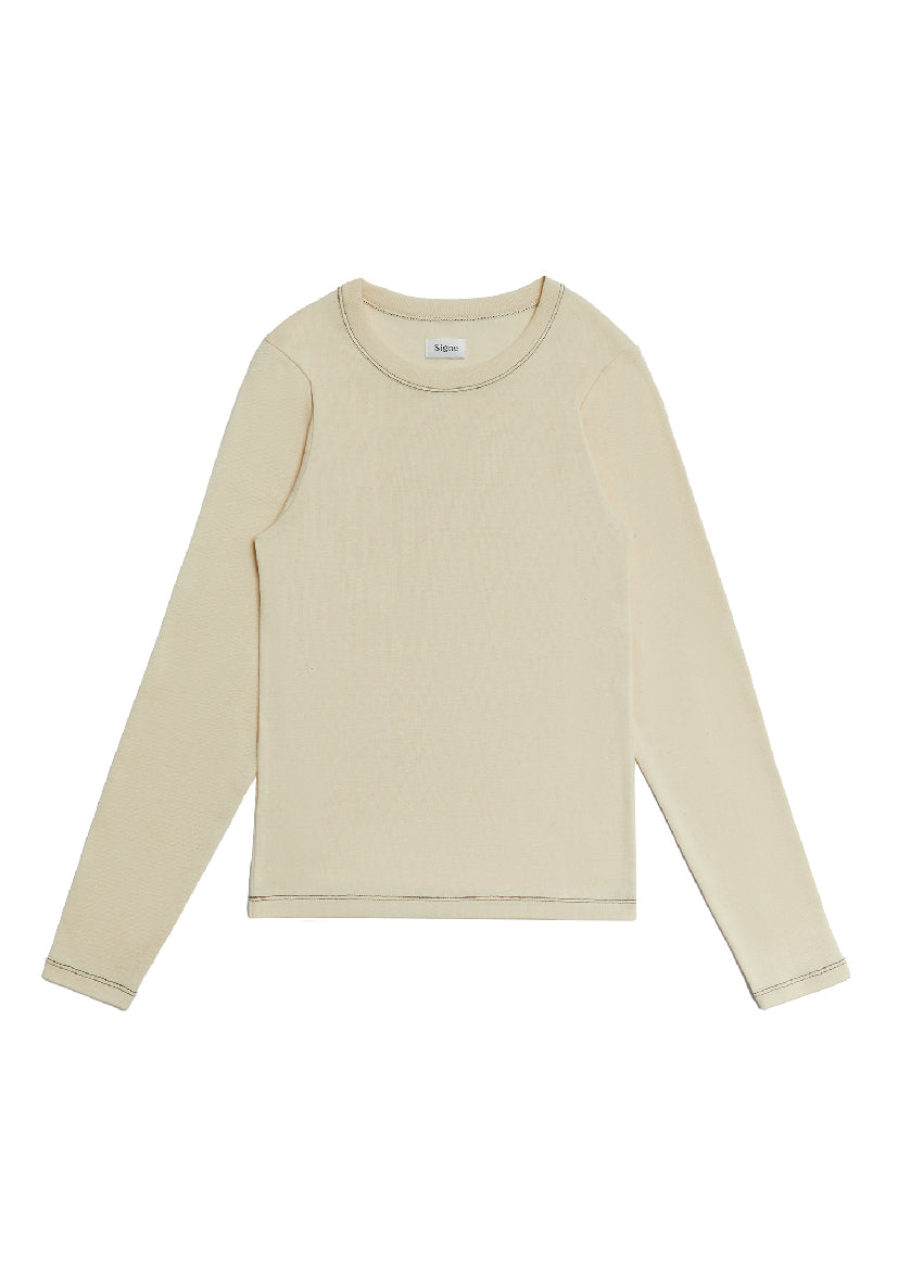Elsa longsleeve in undyed
