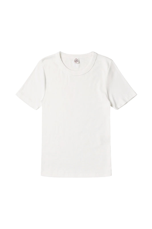 June fitted t-shirt in off-white