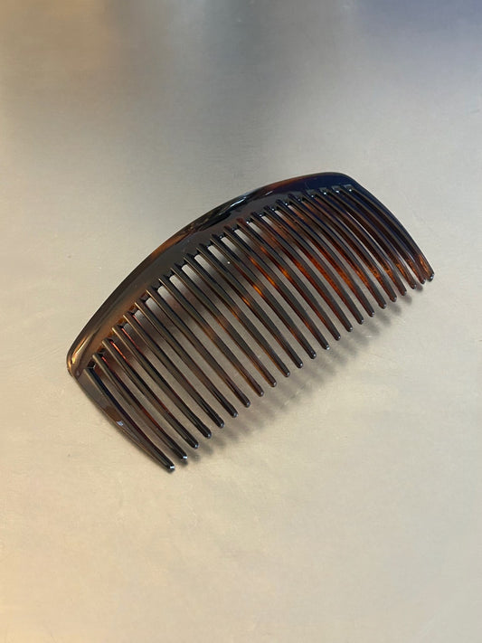 French hair comb in tortoise
