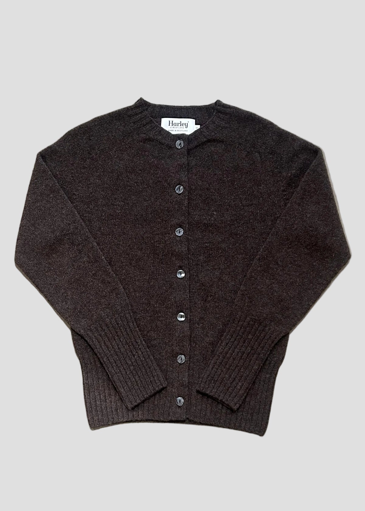 Fitted cardigan in porcupine