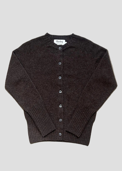 Fitted cardigan in porcupine
