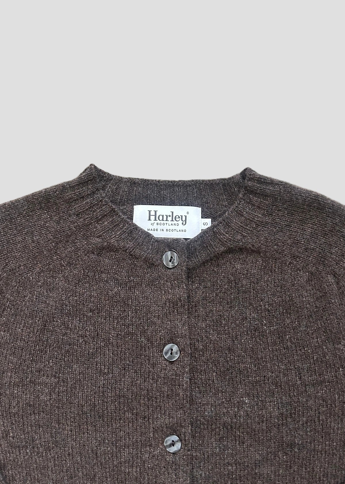 Fitted cardigan in porcupine