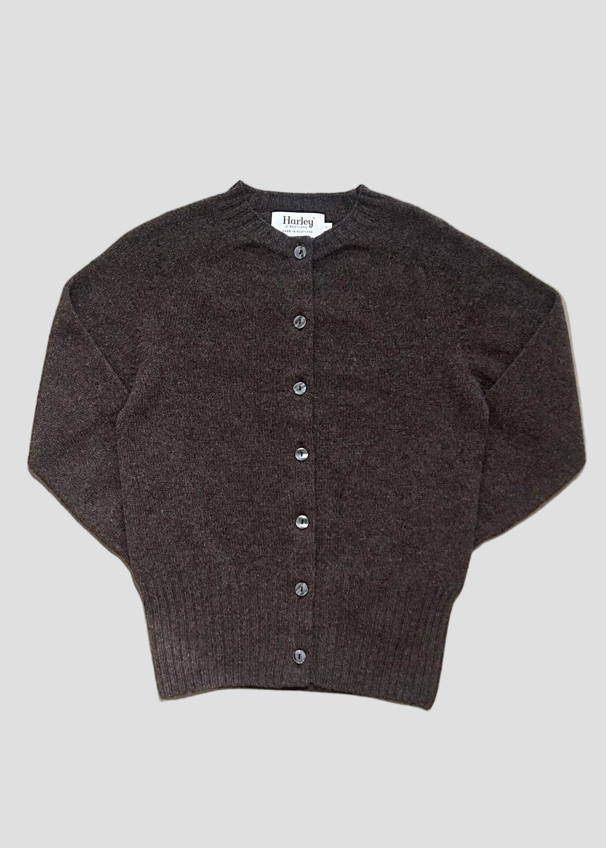 Fitted cardigan in porcupine