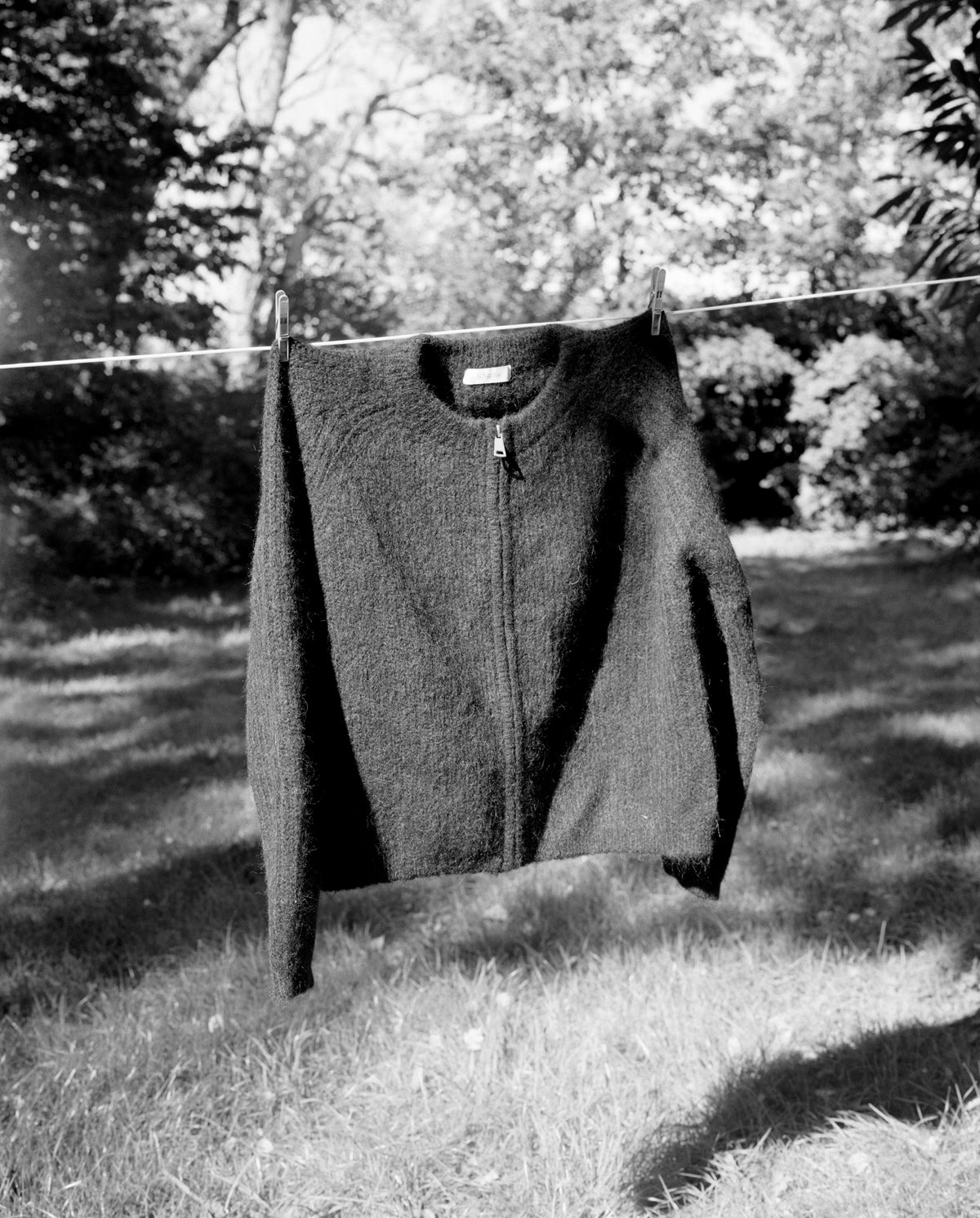Row cardigan