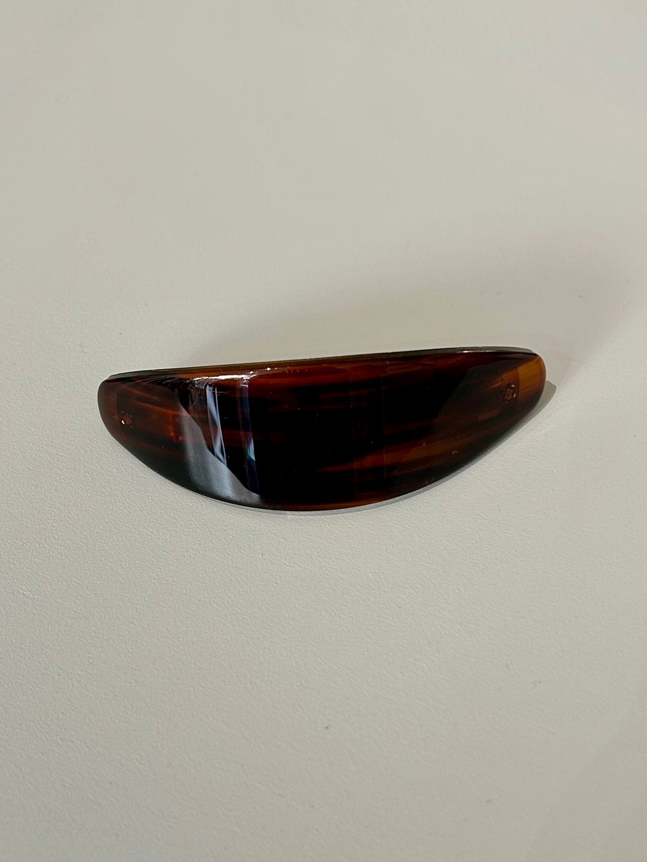 Barrette hairclip in tortoise