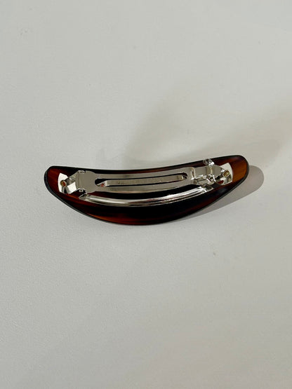 Barrette hairclip in tortoise