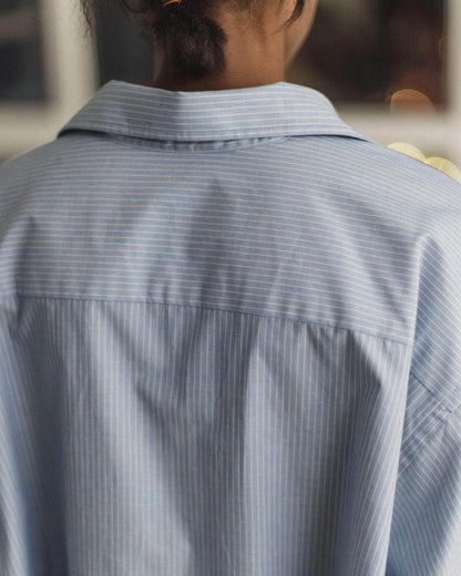 Claude shirt in blue stripe