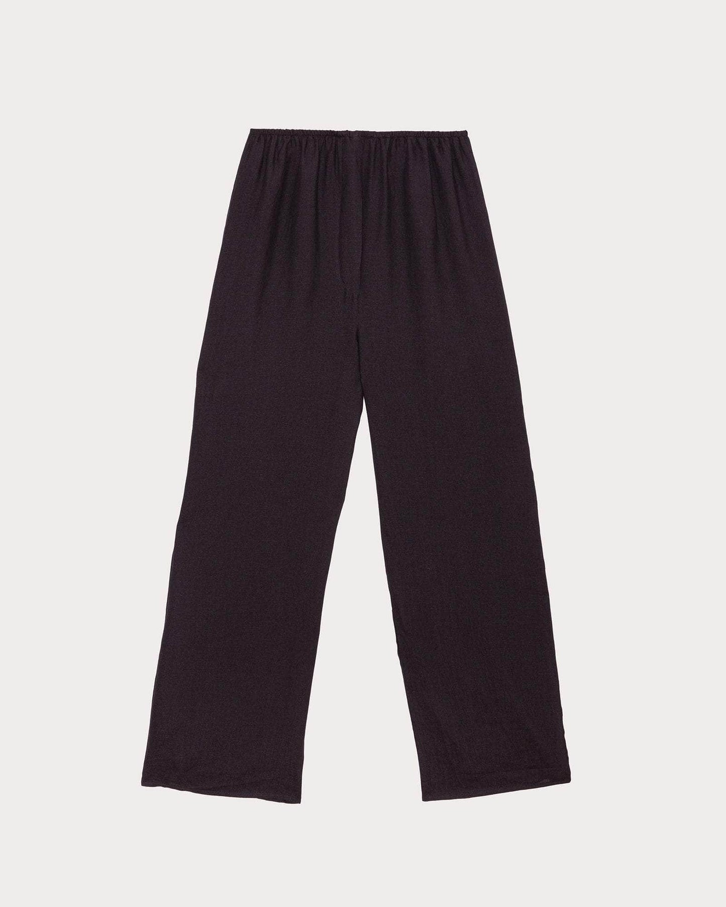 Stoa pants in black linen