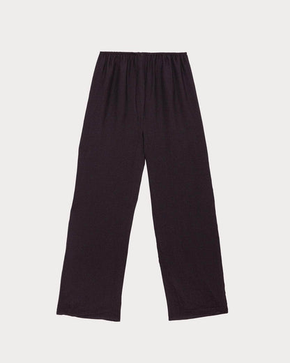 Stoa pants in black linen