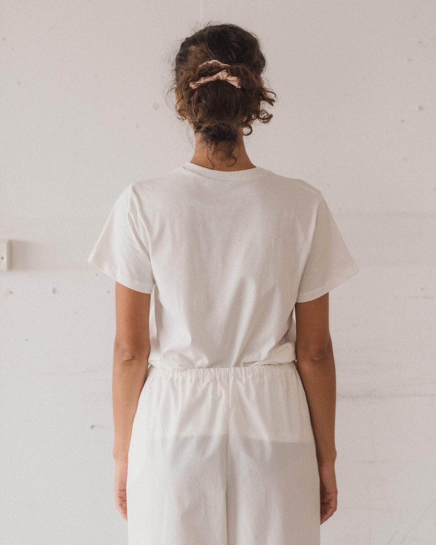 Tee shirt in white