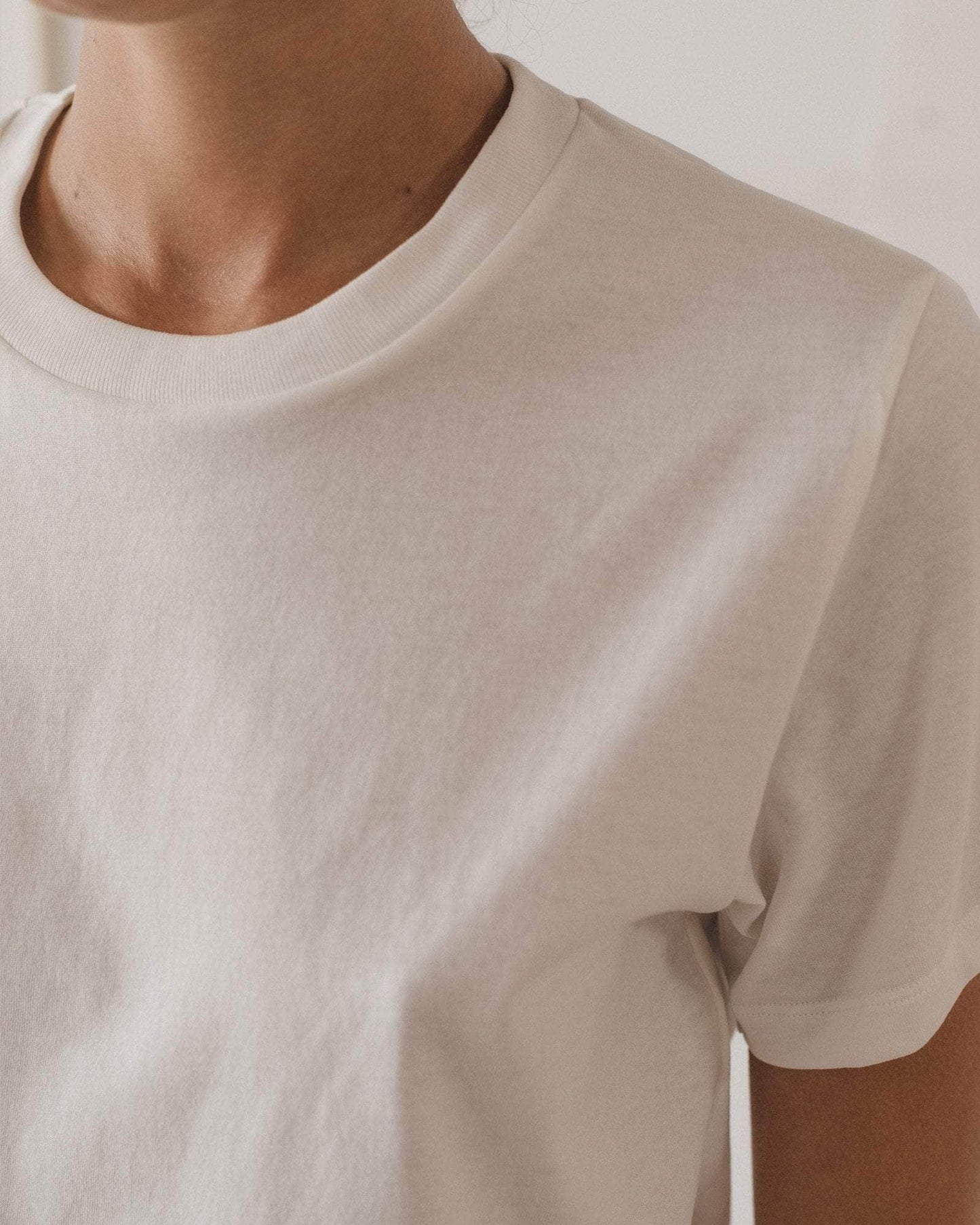 Tee shirt in white