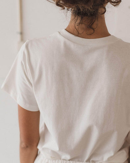 Tee shirt in white