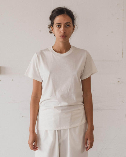 Tee shirt in white
