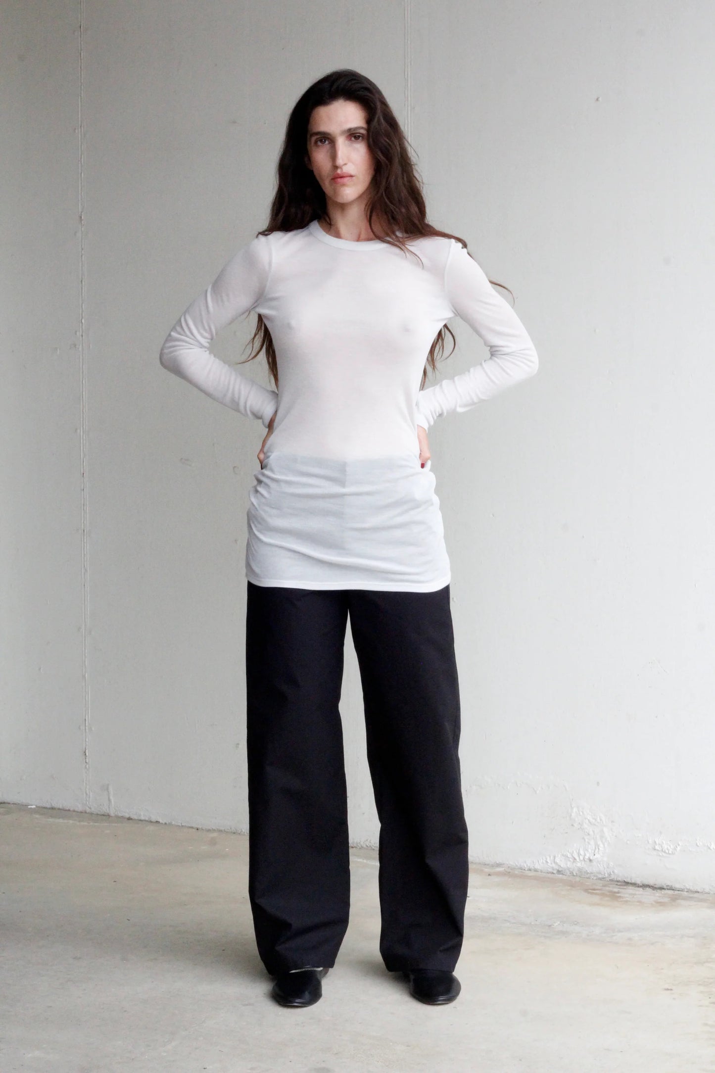 Echo trousers in black