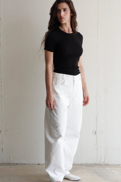 Honfleur top in black