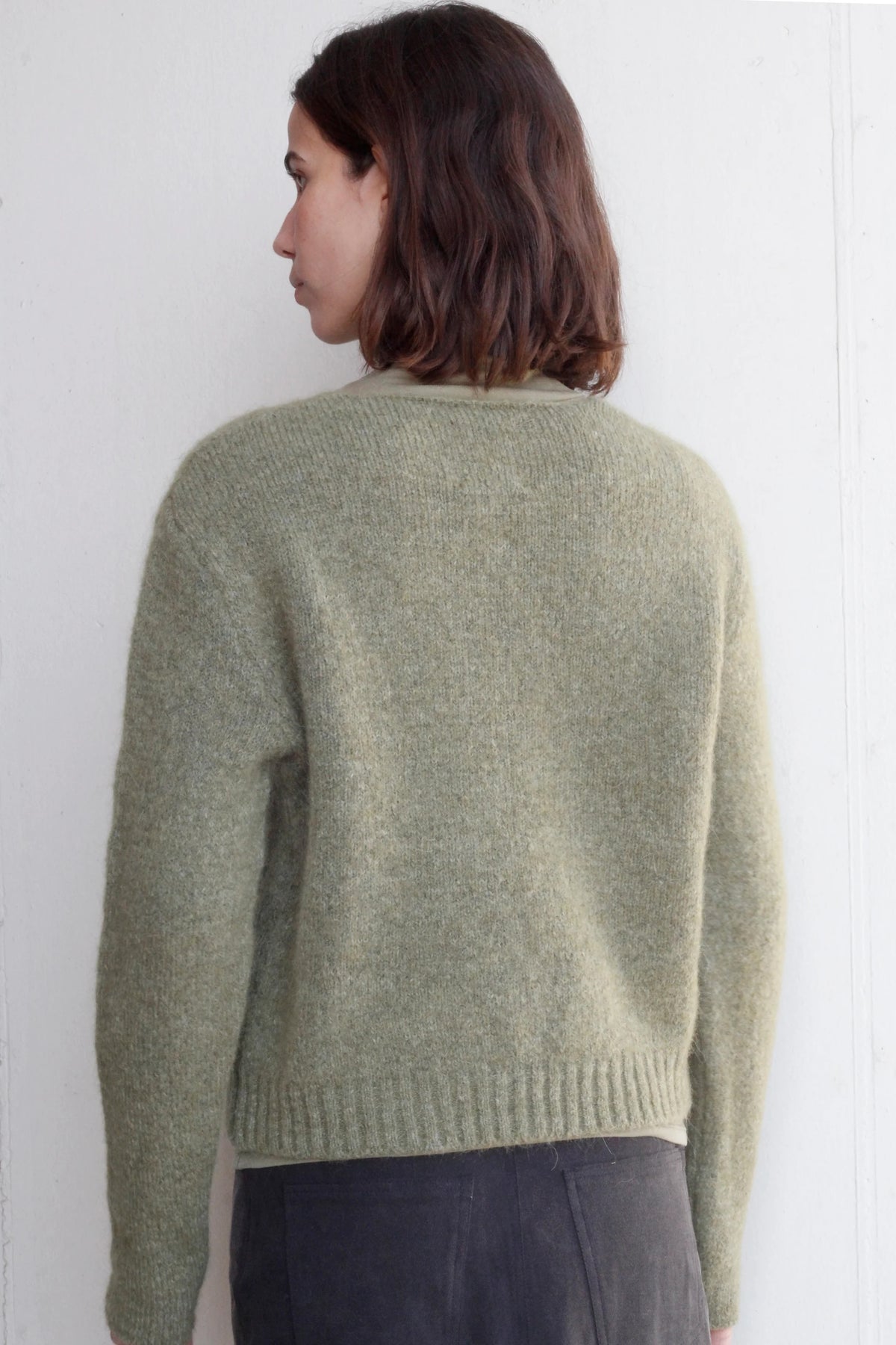 Rays cardigan in green