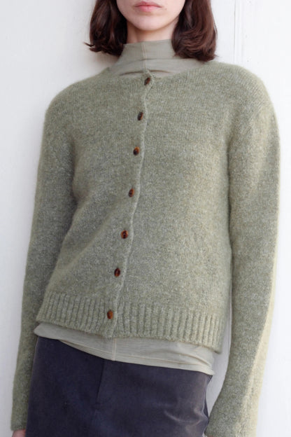 Rays cardigan in green