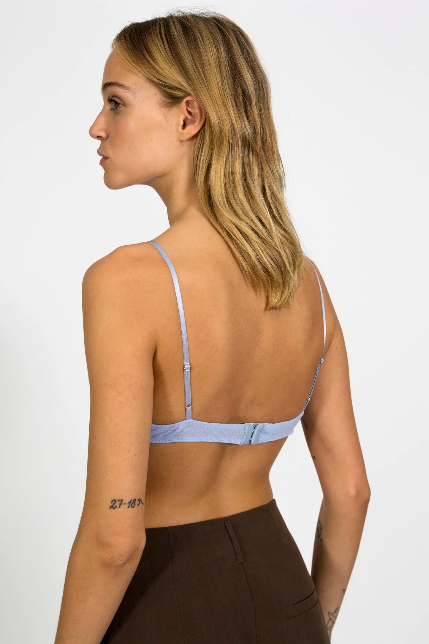 Violeta bra in light blue