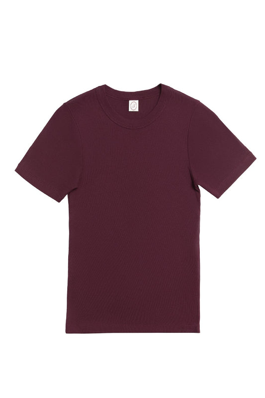 June t-shirt in bordeaux