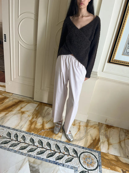 Ease trouser in musk stripe