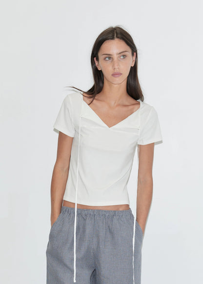 Ease trouser in indigo check
