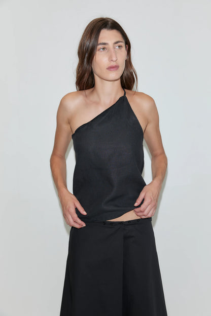 Wrap skirt in black