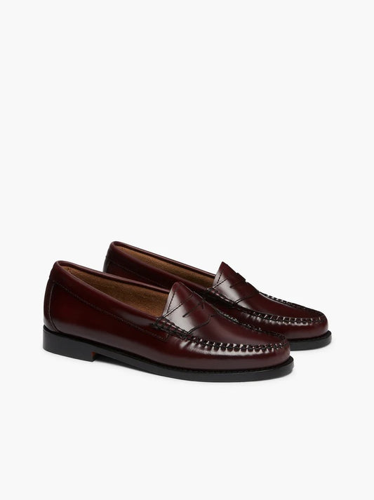 G.H. Bass penny loafers in wine