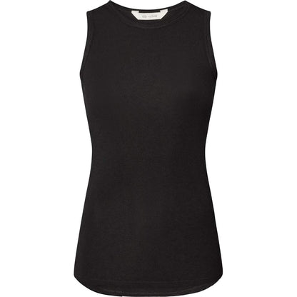 Alberte wool top in black