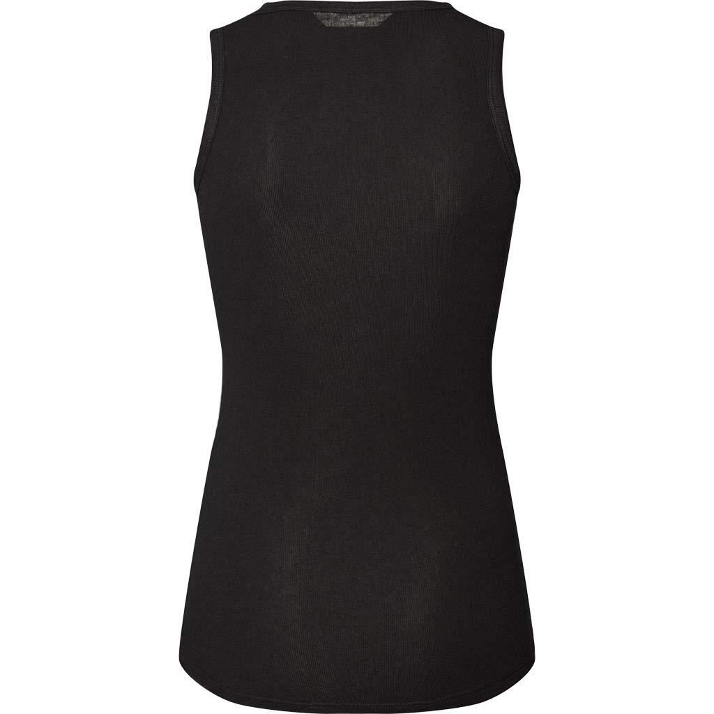 Alberte wool top in black