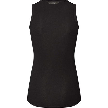 Alberte wool top in black