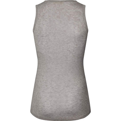 Alberte wool top in grey melange