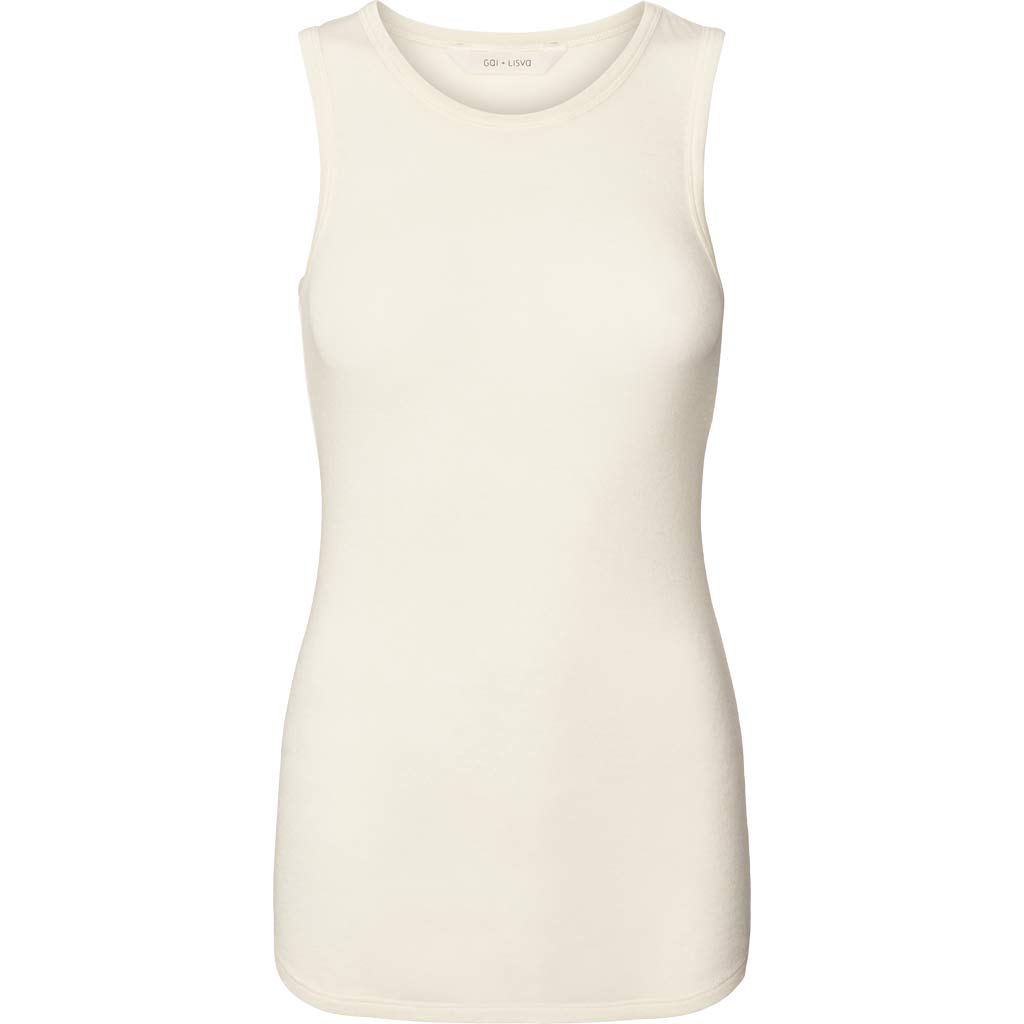 Alberte wool top in off white