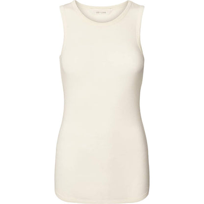 Alberte wool top in off white