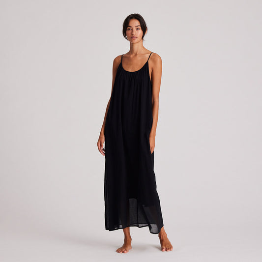 Carmen dress in black